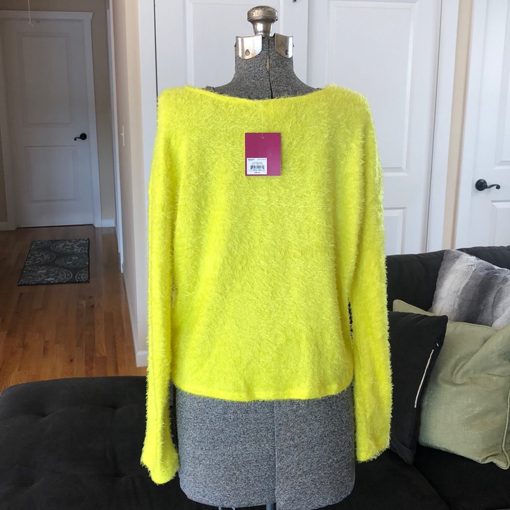 🖤🖤 XL XXL CROP TOP V-NECK SWEATER - Picture 5 of 6